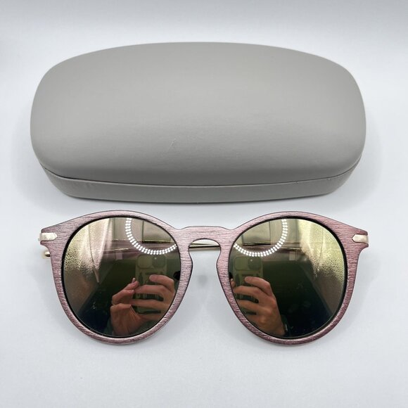 Zara Cat Eye Sunglasses - Pink w/ Mirror Lenses - Picture 7 of 7